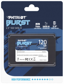 Dysk SSD Patriot Burst 120GB SATA 2.5