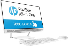 Dotykowy AiO HP Pavilion 24 FullHD IPS Intel Core i7-7700T QUAD 8GB DDR4 128GB SSD +1TB HDD Windows 10 +klawiatura i mysz