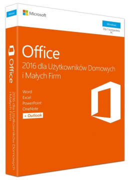 Microsoft Office 2016 dla użytkowników domowych i małych firm
