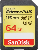 Karta pamięci SanDisk Extreme Plus SDXC 64GB 150MB/s