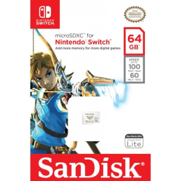 Karta pamięci SanDisk Nintendo Switch microSDXC 64GB 100MB/s