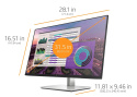 Monitor HP EliteDisplay E324q QHD 31.5 cali 2560x1440 HDMI DisplayPort Pivot VESA 5DP31AS