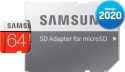Karta MicroSD Samsung EVO+ 2020 64GB SDXC (MB-MC64HA/EU)