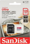 Karta pamięci SanDisk Ultra microSDXC 128GB 120MB/s + adapter