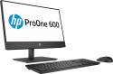 Dotykowy AiO HP ProOne 600 G5 22 FullHD IPS Intel Core i5-9500 6-rdzeni 8GB DDR4 128GB SSD 500GB HDD Windows 10 Pro