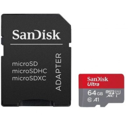 Karta pamięci SanDisk Ultra microSDXC 64GB 120MB/s + adapter