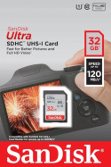 Karta pamięci SanDisk 32GB Ultra UHS-I SDHC 120MB/s