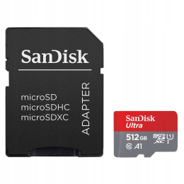 Karta pamięci SanDisk Ultra microSDXC 512GB 120MB/s + adapter