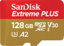 Karta pamięci microSDXC Extreme Plus 128GB 170/90 MB/s +adapter