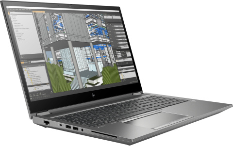 HP ZBook Fury 15 G7 FullHD IPS Intel Core i7-10750H 6-rdzeni 32GB DDR4 1TB SSD NVMe NVIDIA Quadro T2000 4GB VRAM Windows 10 Pro