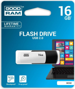 Pendrive GoodRam UCO2 16GB USB 2.0 (UCO2-0160KWR11)
