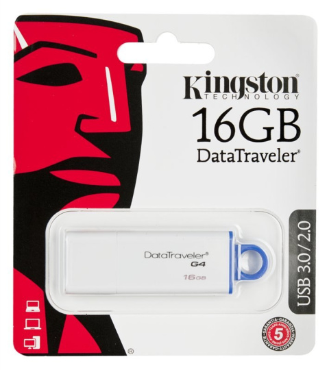 Pendrive Kingston 16GB USB 3.0 DTIG4 / 16GB