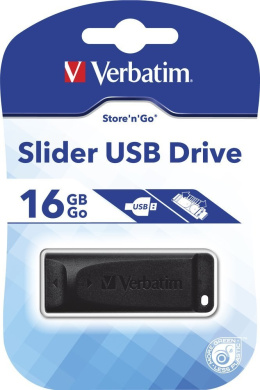 Pendrive Verbatim Slider 16GB USB 2.0 (98696)