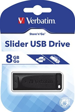 Pendrive Verbatim Slider 8GB USB 2.0 (98695)