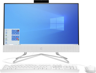 AiO HP 22 FullHD IPS Intel Celeron J4025 4-rdzenie 4GB DDR4 128GB SSD Windows 10 S +klawiatura i mysz