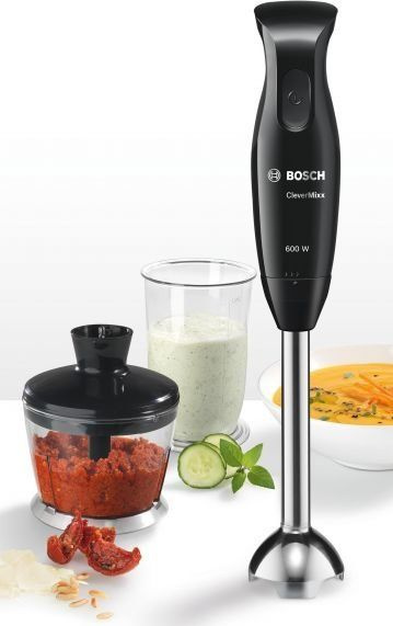 Blender ręczny Bosch CleverMixx 600 W Czarny, Antracyt MSM2650B