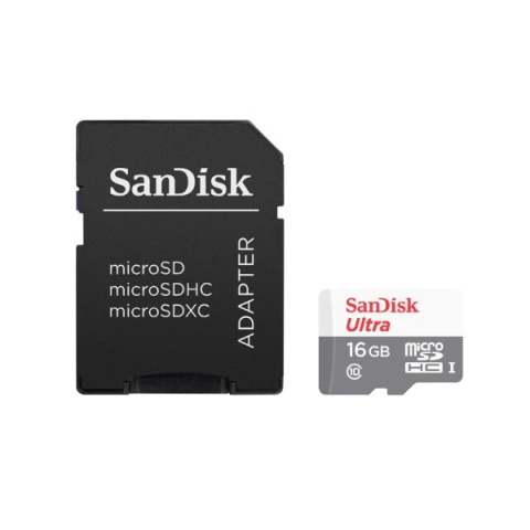 Karta pamięci SanDisk Ultra microSDHC 16GB 80MB/s + adapter