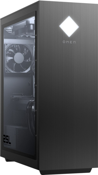 HP OMEN 25L GT12 Gaming PC AMD Ryzen 7 5700G 8-rdzeni 16GB DDR4 256GB SSD NVMe 1TB HDD NVIDIA GeForce RTX 3060 Ti 8GB Windows 10