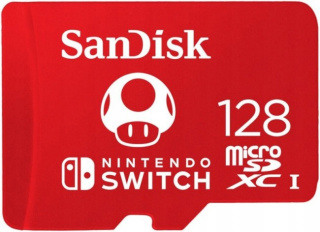 Karta pamięci SanDisk Nintendo Switch microSDXC 128GB 100MB/s