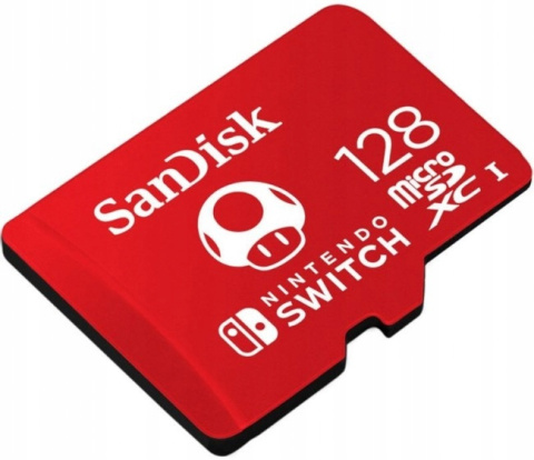 Karta pamięci SanDisk Nintendo Switch microSDXC 128GB 100MB/s