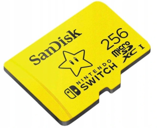 Karta pamięci SanDisk Nintendo Switch microSDXC 256GB 100MB/s