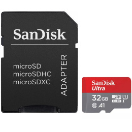Karta pamięci SanDisk Ultra microSDHC 32GB 120MB/s + adapter