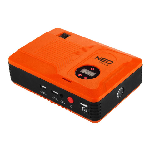 URZĄDZENIE ROZRUCHOWE NEO 11-997 "JUMPASTARTER", POWER BANK - 14AH, KOMPRESOR 3.5BAR, LATARKA