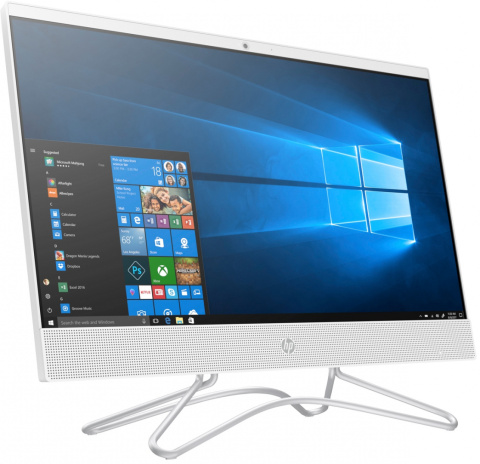 AiO HP 22 FullHD IPS Intel Pentium Silver J5005 4-rdzenie 8GB DDR4 256GB SSD NVMe Windows 10 +klawiatura i mysz - OUTLET