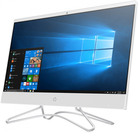 AiO HP 22 FullHD IPS Intel Pentium Silver J5005 4-rdzenie 8GB DDR4 256GB SSD NVMe Windows 10 +klawiatura i mysz - OUTLET