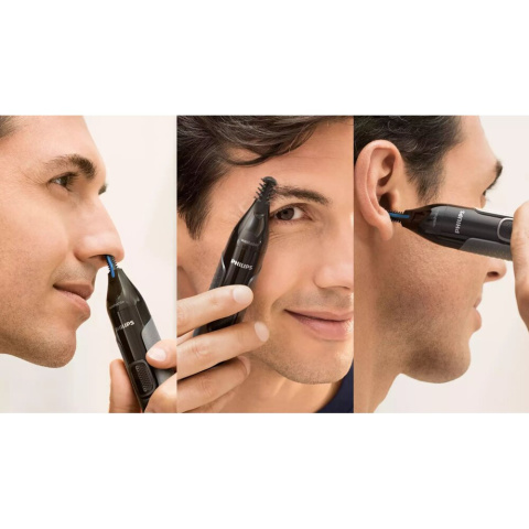 Philips Nose trimmer series 3000 Trymer do brwi, nosa i uszu NT3650/16