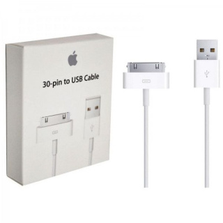 Kabel USB Apple USB A30pin Apple (MA591GA) BOX