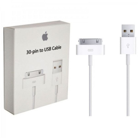 Kabel USB Apple USB A30pin Apple (MA591GA) BOX