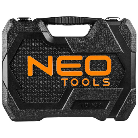 08-671 KLUCZE NASADOWE NEO TOOLS 1/2", 3/8", 1/4", ZESTAW 219 SZT., CRV