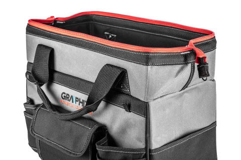 GRAPHITE 58G088 ZESTAW DWÓCH TOREB ENERGY+: DUŻA TORBA NA KÓŁKACH Z RĄCZKĄ + ŚREDNIA TORBA NADSTAWKA