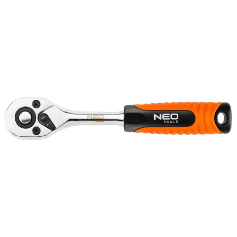 08-504 GRZECHOTKA PROSTA 1/4", 150 MM, 45T NEO TOOLS