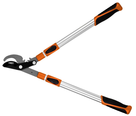 15-253 SEKATOR DO GAŁĘZI BY-PASS 665 MM, ZAKRES DO 42 MM, PRZEKŁADNIA ZWIĘKSZAJACA SIŁE NACISKU O 40%, TELE NEO TOOLS