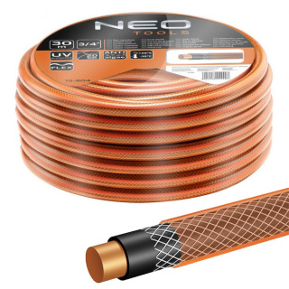 15-804 WĄŻ OGRODOWY 3/4" X 30 M, 4-WARSTWOWY NEO ECONOMIC NEO TOOLS