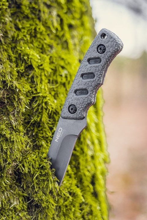 63-106 NÓŻ BUSHCRAFTOWY FULL-TANG 16.5 CM NEO TOOLS