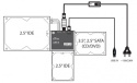 Adapter IDE/SATA Media-Tech MT5100