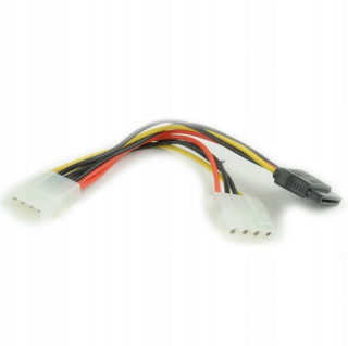 Kabel SATA zasilajacy 0.15m MOLEX->SATA + MOLEX