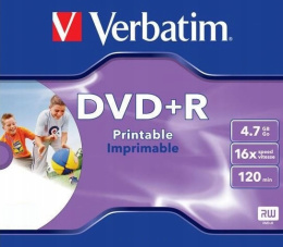 Płyta DVD Verbatim DVD+R 4.7GB (1 sztuka)