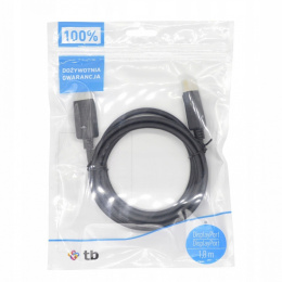 TB Kabel DisplayPort M/M 1.8m czarny