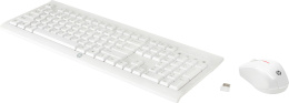 Bezprzewodowa klawiatura i mysz HP Combo C2710 biała