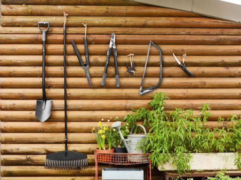 Essential by Fiskars Nożyce do żywopłotu z ostrzem falistym