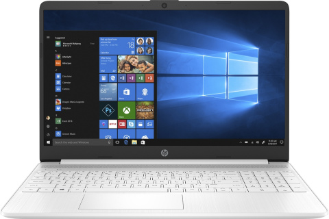 Biały HP 15 FullHD IPS AMD Ryzen 5 5500U 6-rdzeni 8GB DDR4 512GB SSD NVMe Windows 10