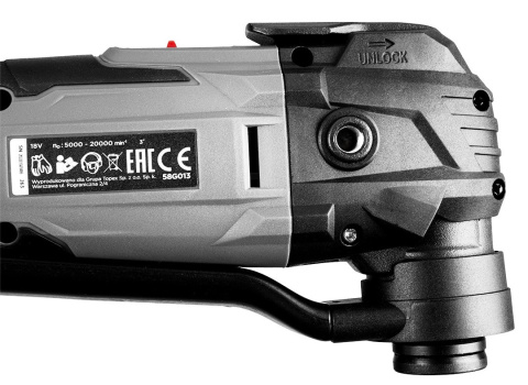 58G013 URZĄDZENIE WIELOFUNKCYJNE AKUMULATOROWE ENERGY+ 18V, LI-ION, BEZ AKUMULATORA GRAPHITE