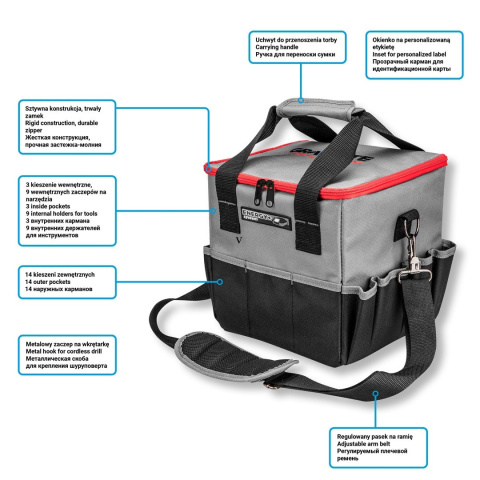 58G015 TORBA NA ELEKTRONARZĘDZIA ENERGY+ GRAPHITE