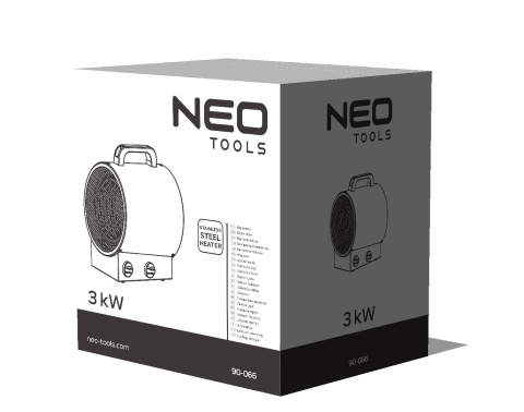 90-066 NAGRZEWNICA ELEKTRYCZNA 3KW PRZEMYSŁOWA NEO TOOLS