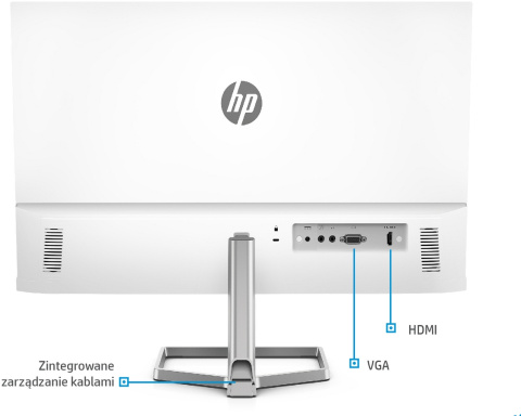 Monitor HP M24fwa 23.8 cali FullHD IPS LED 75Hz HDMI VGA głośniki 34Y22AA