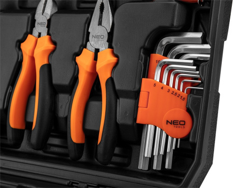 10-200 ZESTAW NARZĘDZI 60 ELEMENTÓW NEO TOOLS